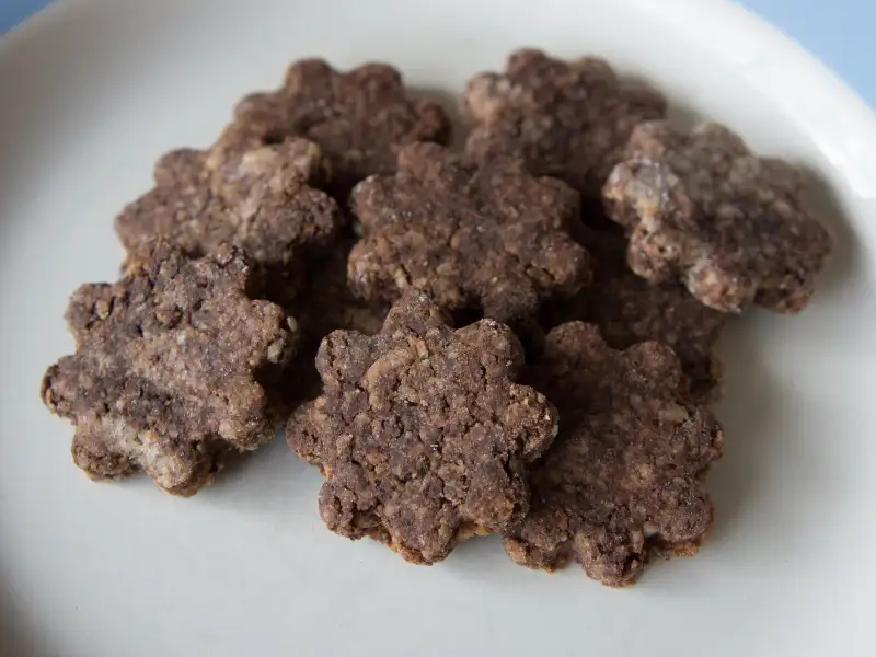 Biscotti di Basilea, con cioccolato e mandorle