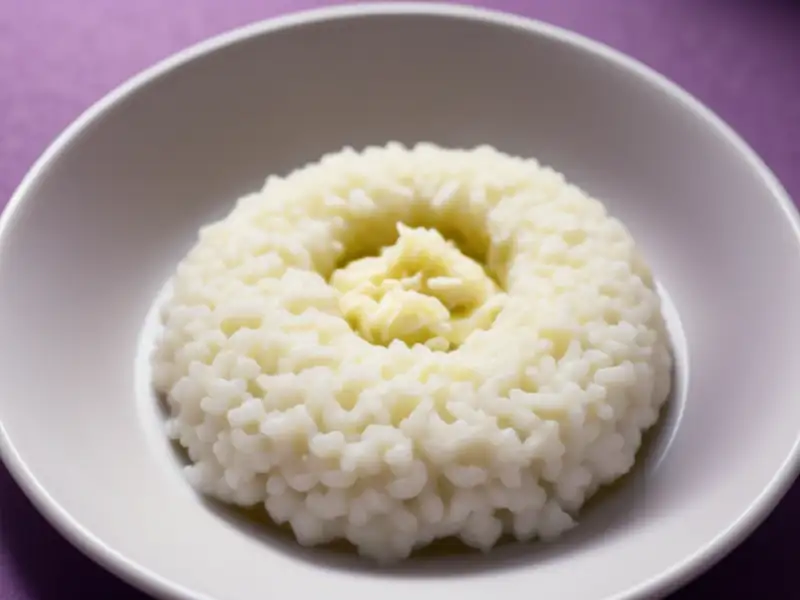 Ốc len al latte di cocco, versione vegetariana