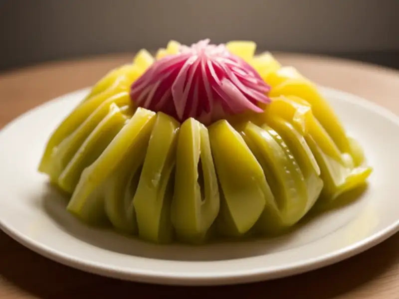 Rape marinate rosa alla barbabietola