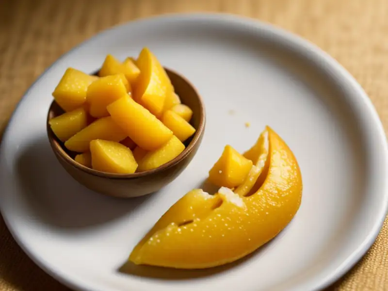 Mango essiccato alla thailandese da sgranocchiare