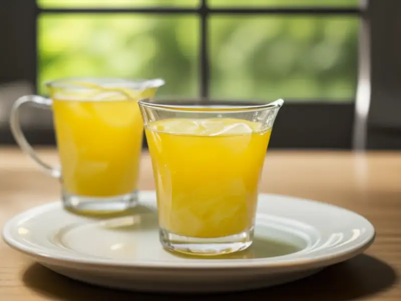 Jackfruit dolce in sciroppo dorato al limone