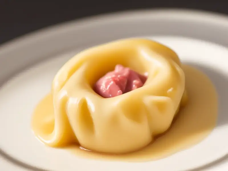 Tortelloni con prosciutto e panna